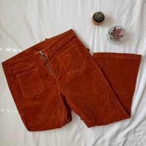 Target Wild Fable Cropped Flare Corduroy Pants